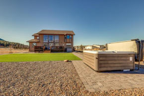 Scenic Flagstaff Home with Hot Tub and Mountain Views